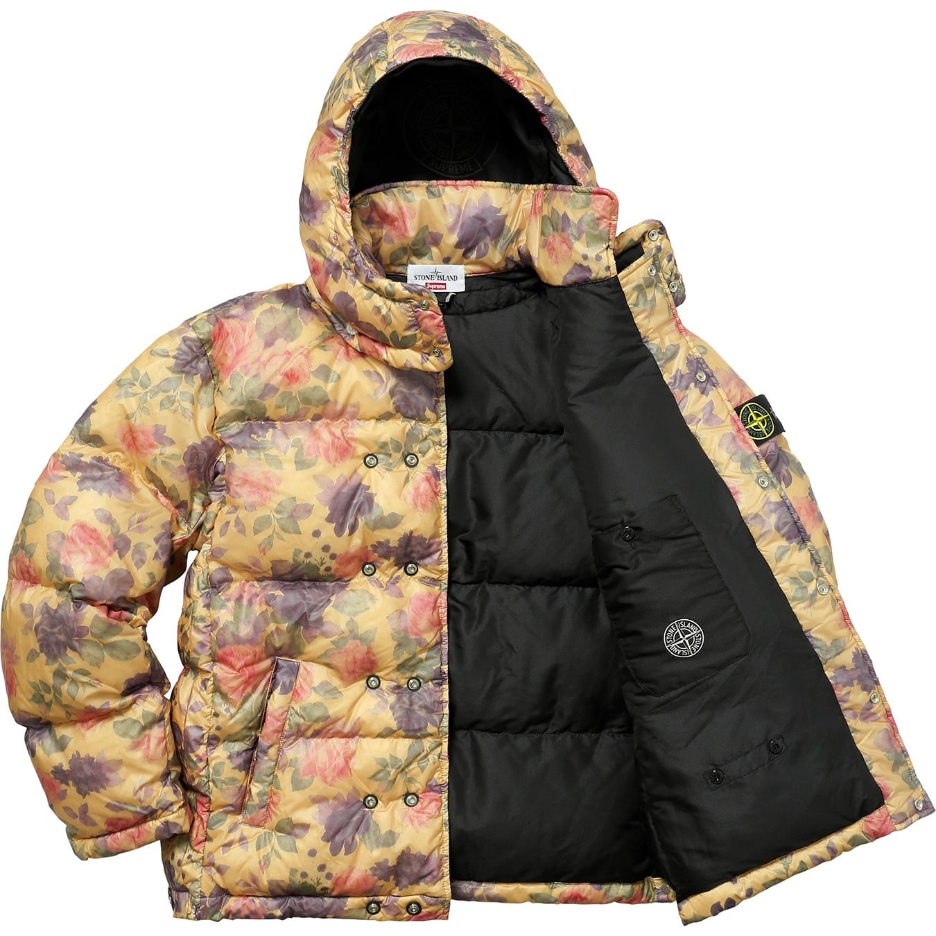 Supreme®/Stone Island® Lamy Cover Stampato Puffy Jacket view 13